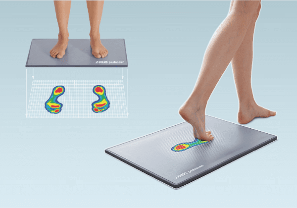 اسکن اتوماتیک سه بعدی مجهز به نرم افزار اندازه گیری و بررسی کف پا و قالب کفش می باشد.